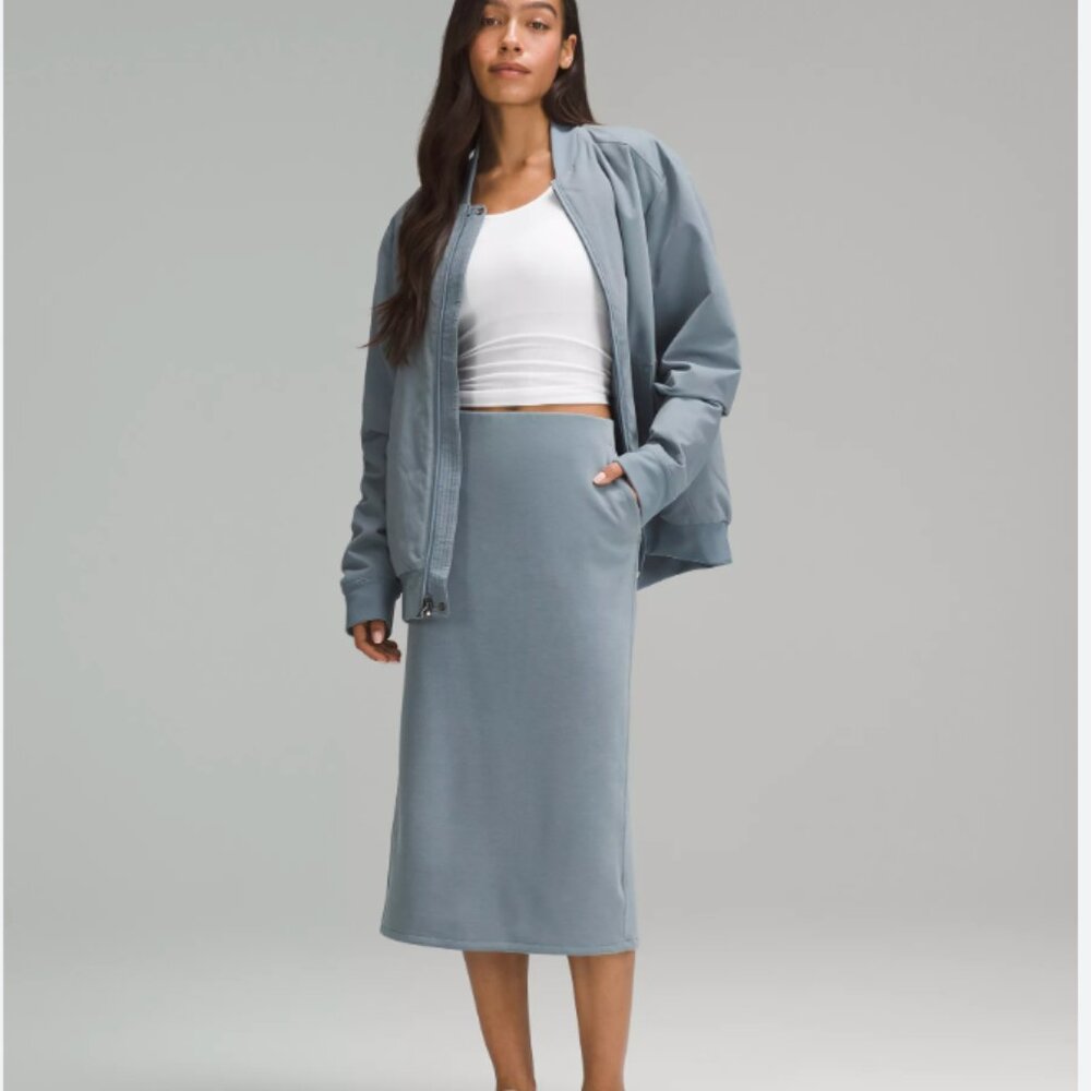 Lululemon Softstreme High-Rise Midi Skirt Size 0 (NWT)